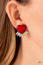 Load image into Gallery viewer, Spring Story - Red Earring