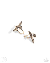 Load image into Gallery viewer, Soaring Sparrow - Gold Cuff Earrings