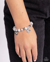 Load image into Gallery viewer, Filigree Finesse - White Bracelet