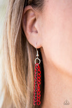 Load image into Gallery viewer, Colorfully Calamity - Red Lanyard