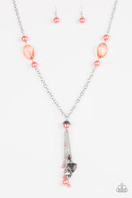 Load image into Gallery viewer, Heart-Stopping Harmony - Orange Necklace