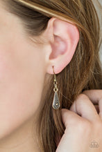 Load image into Gallery viewer, Go STEER-Crazy - Brass Necklace