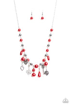 Load image into Gallery viewer, Renaissance Romance - Red Necklace