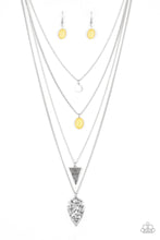 Load image into Gallery viewer, Grounded In ARTIFACT - Yellow Necklace