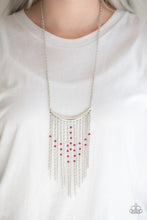 Load image into Gallery viewer, Runaway Rumba - Red Necklace