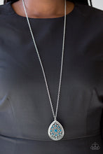 Load image into Gallery viewer, I Am Queen - Blue Necklace