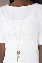 Load image into Gallery viewer, Haute Heartbreaker - Brown Necklace