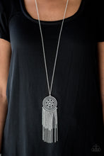 Load image into Gallery viewer, Sunny Sunflower - Silver Necklace