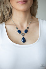 Load image into Gallery viewer, Heirloom Hideaway - Blue Necklace