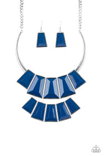 Load image into Gallery viewer, Lions, TIGRESS, and Bears - Blue Necklace