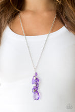 Load image into Gallery viewer, Summer Solo - Purple Necklace