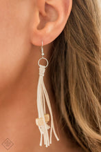 Load image into Gallery viewer, Macrame Majesty - White Necklace