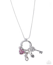 Load image into Gallery viewer, Valentine’s Verse - Pink Lanyard
