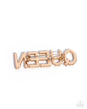 Load image into Gallery viewer, Queen Behavior - Gold Brooch
