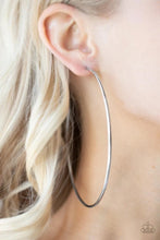 Load image into Gallery viewer, Colossal Couture - Silver Blockbuster Earring
