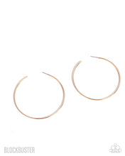 Load image into Gallery viewer, Basic Bombshell - Gold Blockbuster Earring
