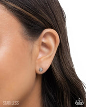 Load image into Gallery viewer, Rose Recognition - Silver Post Earring

