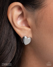 Load image into Gallery viewer, Pretty Polish - Silver Hoops - Hinge
