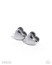 Load image into Gallery viewer, Pretty Polish - Silver Hoops - Hinge
