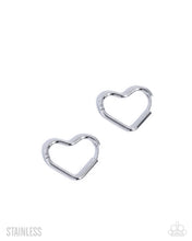 Load image into Gallery viewer, Smitten Sass - Silver Hoops - Hinge
