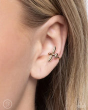 Load image into Gallery viewer, Soaring Sparrow - Gold Cuff Earrings
