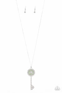 Keeping Secrets Green Necklace - Paparazzi Accessories