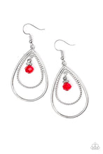 Load image into Gallery viewer, REIGN On My Parade - Red Earring
