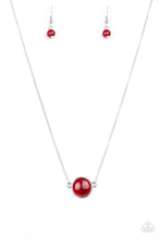 Load image into Gallery viewer, Rose-Colored Glasses - Red Necklace
