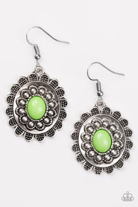 Summer Blooms - Green Earring