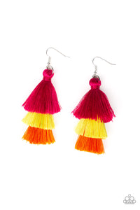 Hold On To Your Tassel! - Multi Earring