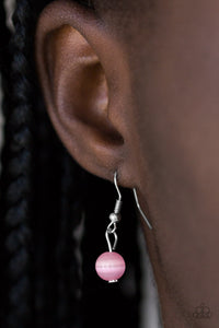 Nightcap And Gown - Pink Necklace