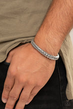 Load image into Gallery viewer, Tough As Nails - Silver Bracelet
