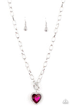 Load image into Gallery viewer, Check Your Heart Rate - Pink Necklace
