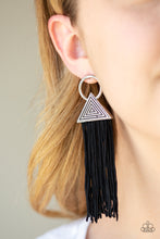 Load image into Gallery viewer, Oh My GIZA - Black Post Earrings
