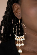 Load image into Gallery viewer, Working The Room - Gold Earring
