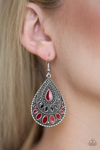 Westside Wildside - Red Earring