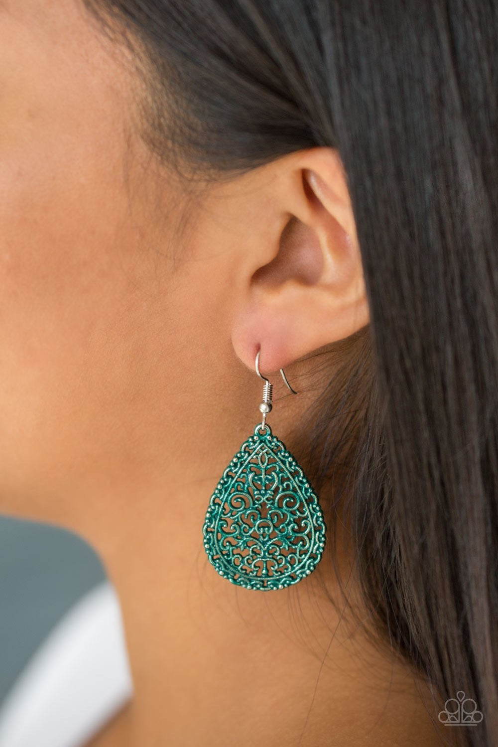 Indie Idol - Green Earring