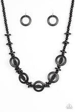 Load image into Gallery viewer, Fiji Foxtrot - Black Necklace
