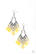 Load image into Gallery viewer, Shore Bait - Yellow Earrings
