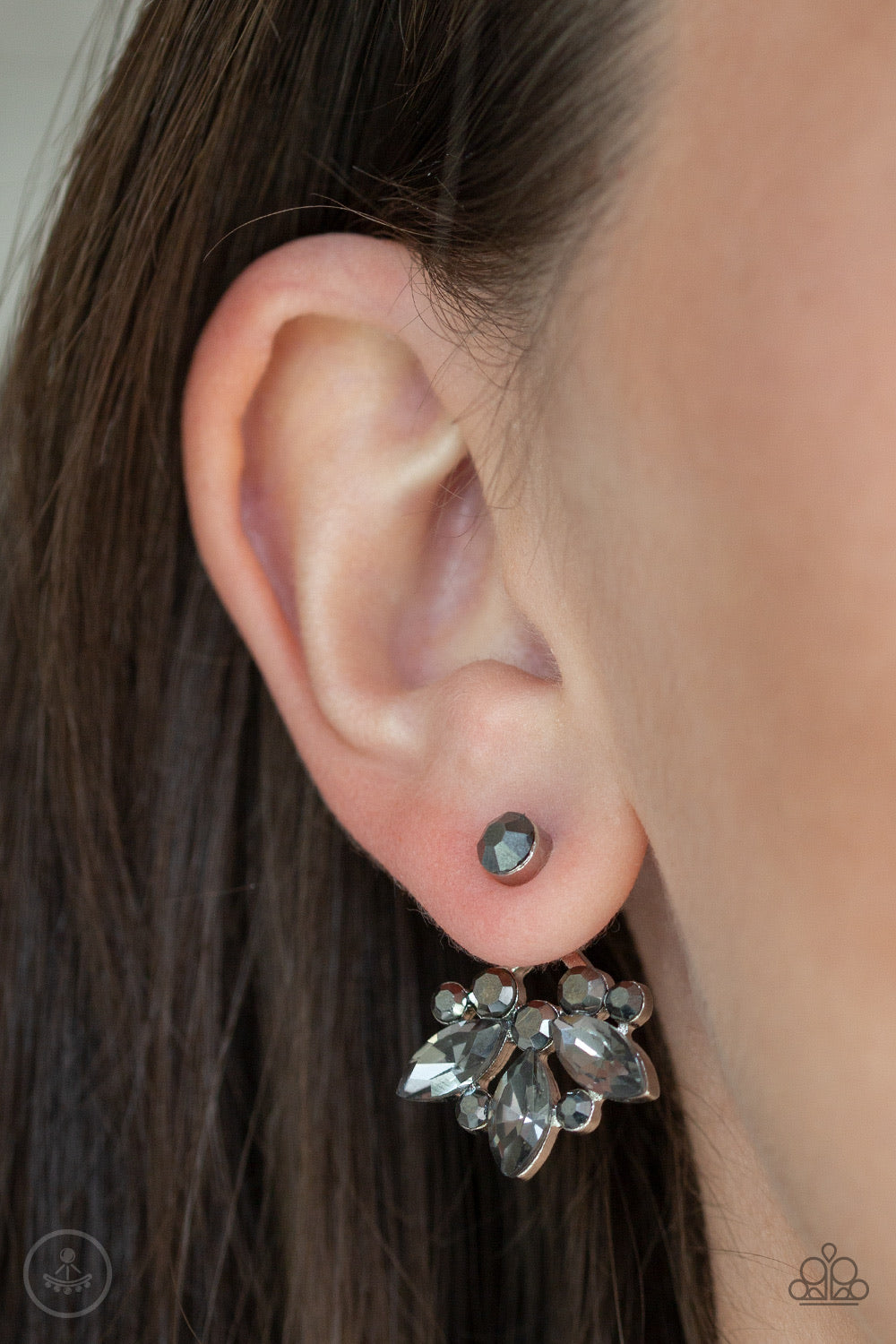 Crystal Constellations - Silver Post Earring