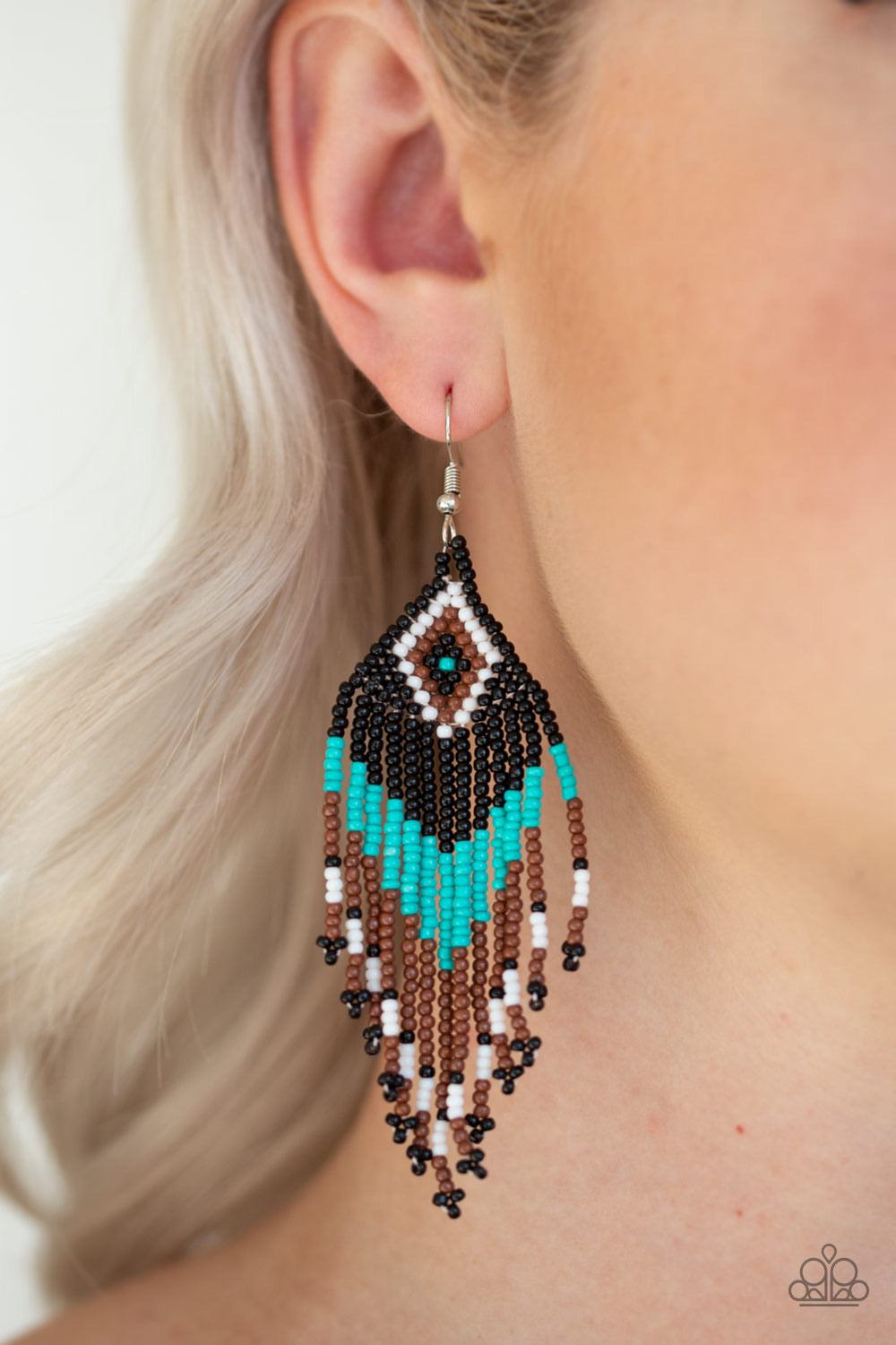 Wind Blown Wanderer - Blue Earrings