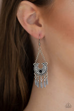 Load image into Gallery viewer, Fabulously Feathered - Black Earring
