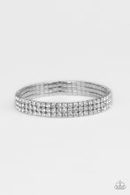 Load image into Gallery viewer, Stacked Deck - White Bracelet
