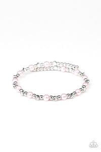 Decadently Dainty - Pink Bracelet