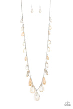Load image into Gallery viewer, Glow And Steady Wins The Race - Brown Necklace
