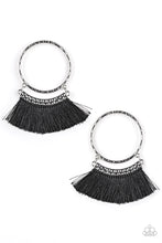 Load image into Gallery viewer, This Is Sparta - Black Post Earrings
