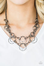 Load image into Gallery viewer, Urban Center - Black Necklace
