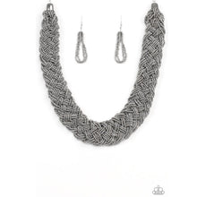 Load image into Gallery viewer, Mesmerizingly Mesopotamia - Black Necklace
