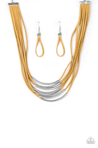 Walk The WALKABOUT - Yellow Necklace