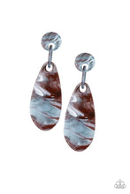 Load image into Gallery viewer, A HAUTE Commodity - Brown Post Earrings

